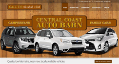 Desktop Screenshot of centralcoastautobarn.com.au